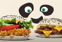 Así es la hamburguesa Kung Fu Panda 4 de Burger King Foto: Especial