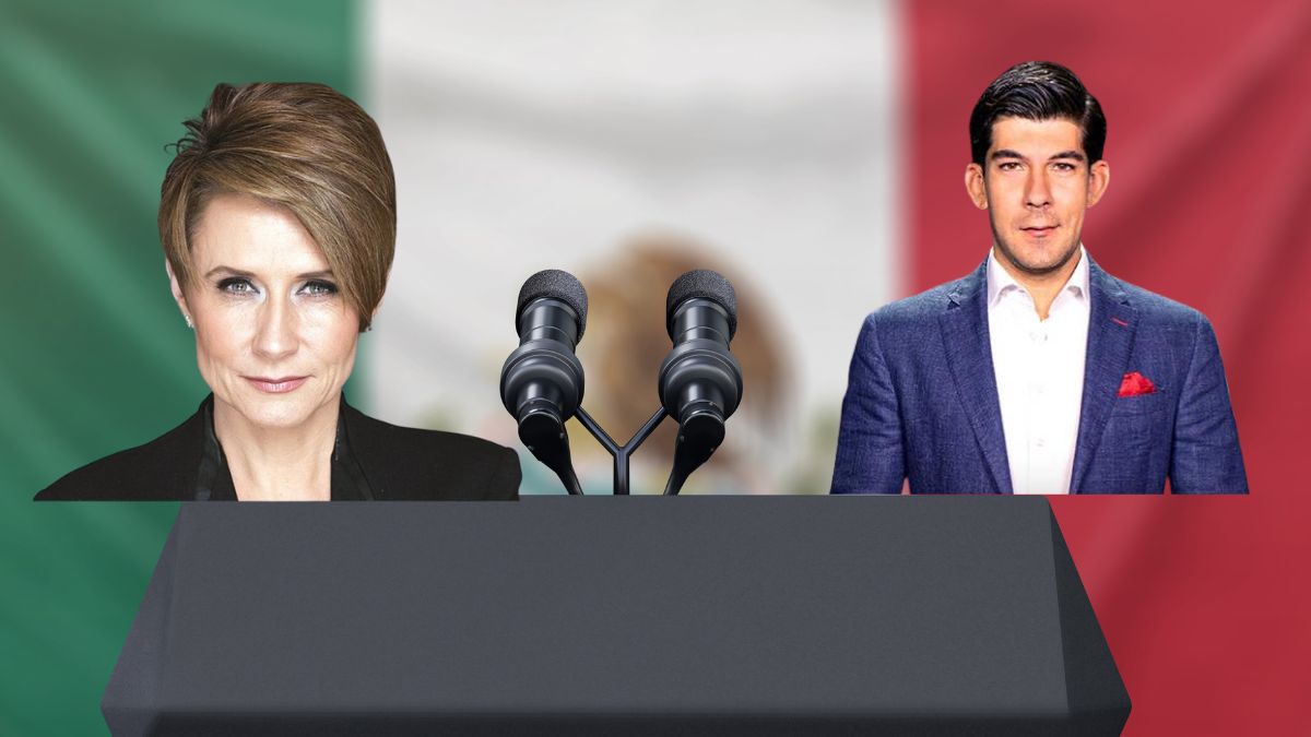 Denise Maerker y Manuel López San Martín, posibles moderadores del primer debate presidencial Foto: Especial
